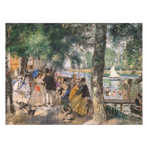 Pierre_Auguste Renoir _ Bathing on the Seine Tablecloth