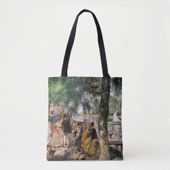 Pierre-Auguste Renoir - Bathing on the Seine Tote Bag (Front)