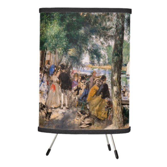 Pierre-Auguste Renoir - Bathing on the Seine Tripod Lamp (Right)