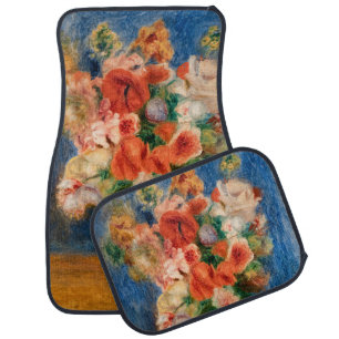 Pierre-Auguste Renoir - Bouquet Car Floor Mat