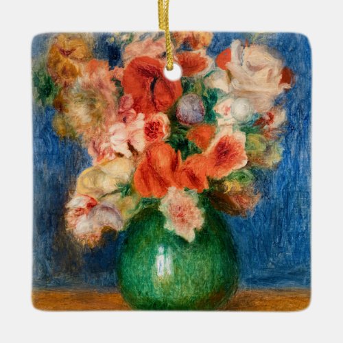 Pierre_Auguste Renoir _ Bouquet Ceramic Ornament