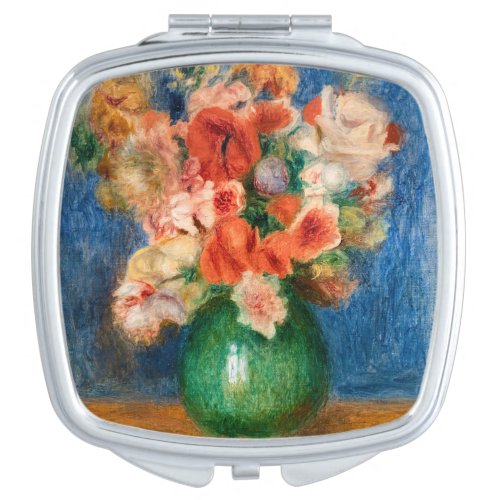 Pierre_Auguste Renoir _ Bouquet Compact Mirror