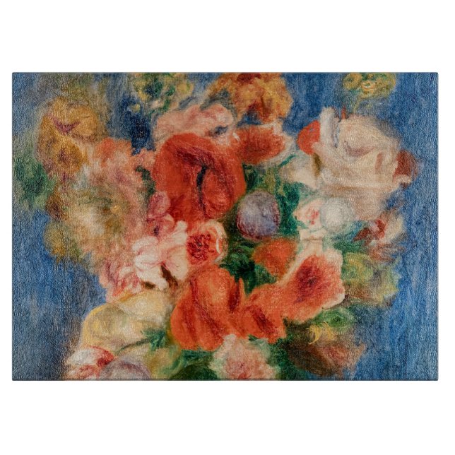 Pierre-Auguste Renoir - Bouquet Cutting Board (Front)