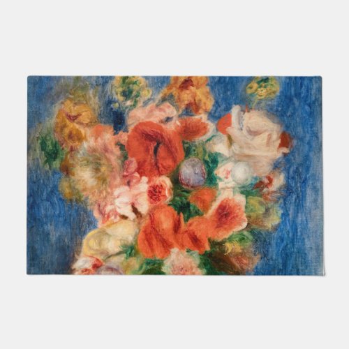 Pierre_Auguste Renoir _ Bouquet Doormat