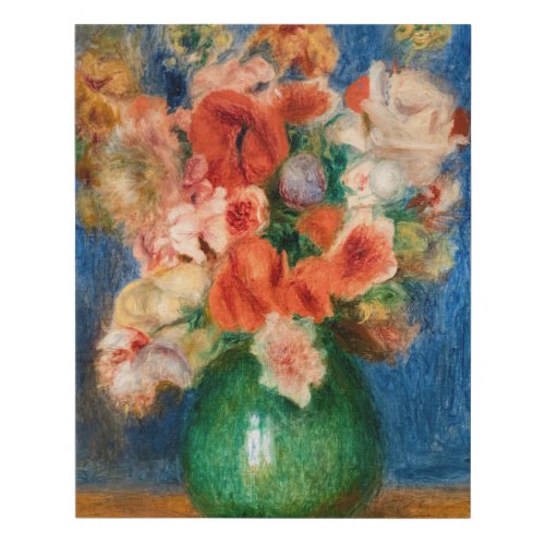 Pierre_Auguste Renoir _ Bouquet Faux Canvas Print