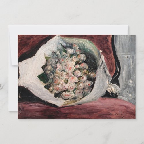 Pierre_Auguste Renoir _ Bouquet in a Box Invitation