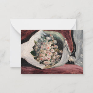 Pierre-Auguste Renoir - Bouquet in a Box Note Card