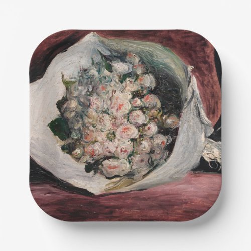 Pierre_Auguste Renoir _ Bouquet in a Box Paper Plates