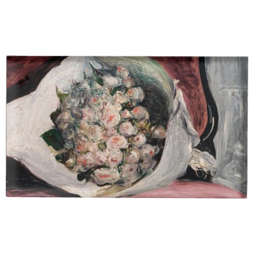 Pierre_Auguste Renoir _ Bouquet in a Box Place Card Holder