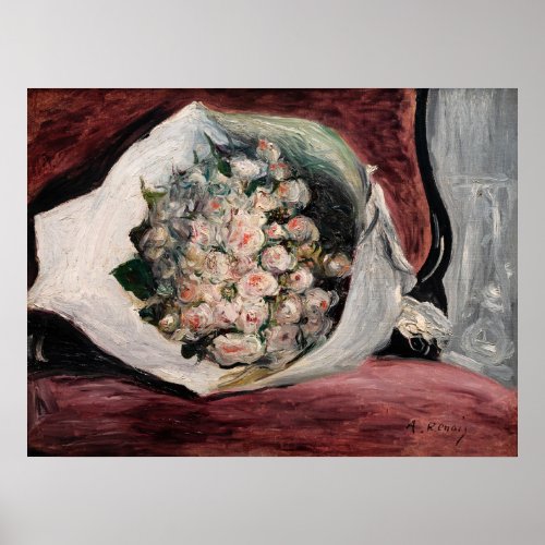 Pierre_Auguste Renoir _ Bouquet in a Box Poster