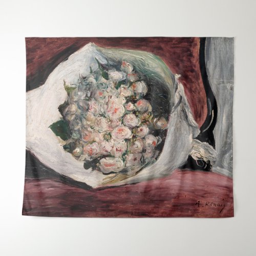 Pierre_Auguste Renoir _ Bouquet in a Box Tapestry