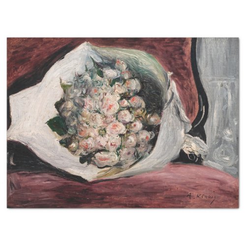 Pierre_Auguste Renoir _ Bouquet in a Box Tissue Paper