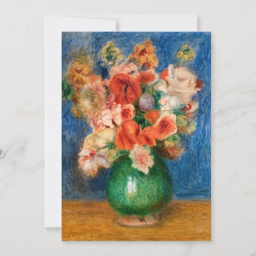 Pierre_Auguste Renoir _ Bouquet Invitation