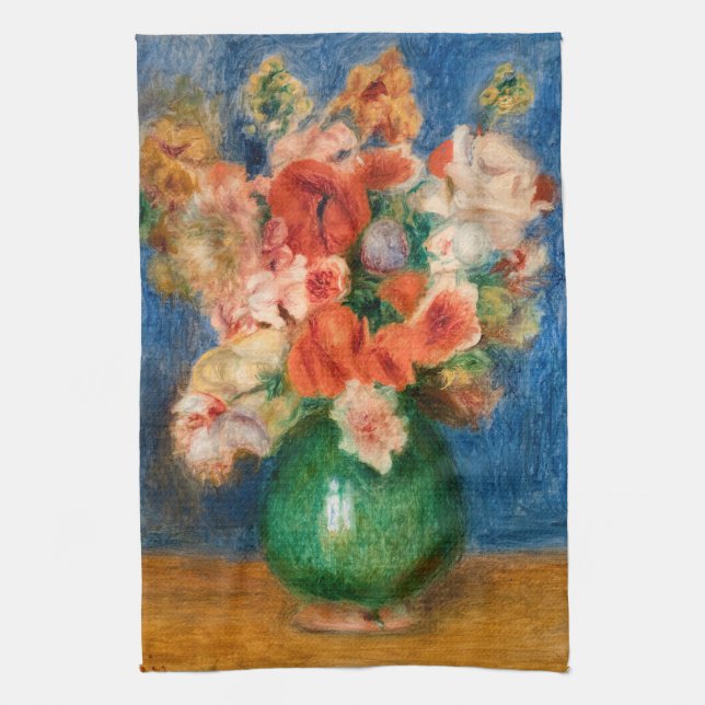 Pierre-Auguste Renoir - Bouquet Kitchen Towel (Vertical)