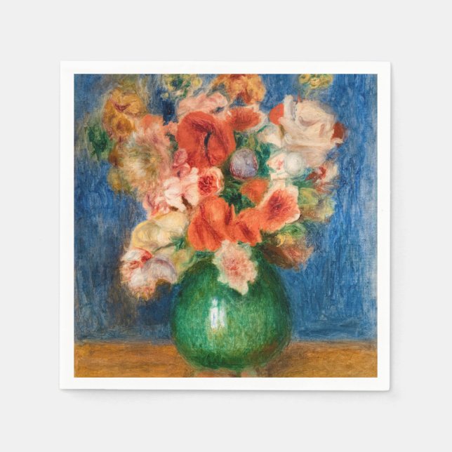 Pierre-Auguste Renoir - Bouquet Napkins (Front)