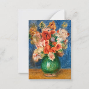 Pierre-Auguste Renoir - Bouquet Note Card