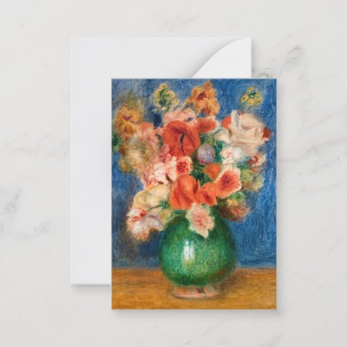 Pierre_Auguste Renoir _ Bouquet Note Card