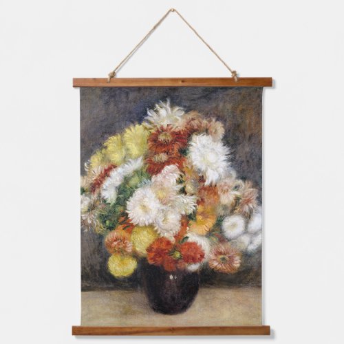 Pierre_Auguste Renoir Bouquet of Chrysanthemums    Hanging Tapestry