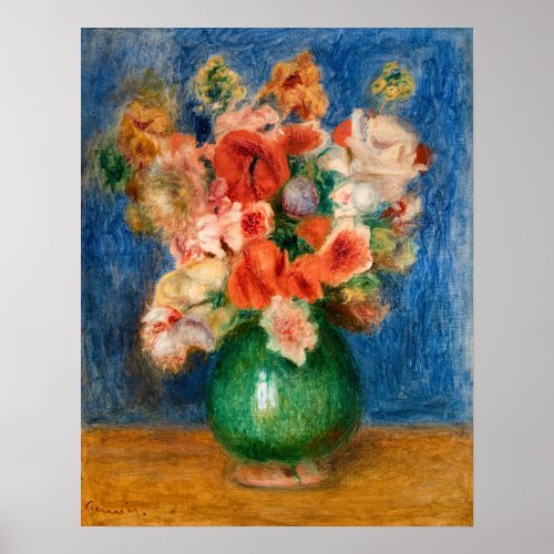 Pierre_Auguste Renoir _ Bouquet Poster