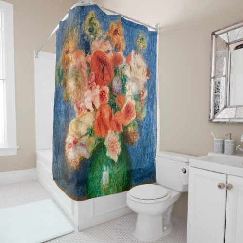 Pierre_Auguste Renoir _ Bouquet Shower Curtain
