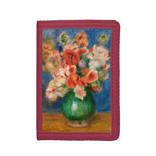 Pierre_Auguste Renoir _ Bouquet Trifold Wallet