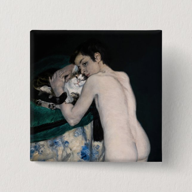 Pierre-Auguste Renoir - Boy with a Cat Button (Front)