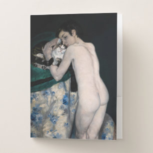 Pierre-Auguste Renoir - Boy with a Cat Pocket Folder