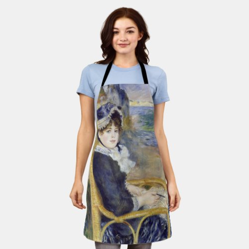 Pierre_Auguste Renoir _ By the Seashore Apron