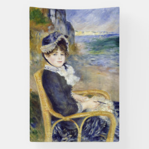 Pierre-Auguste Renoir - By the Seashore Banner