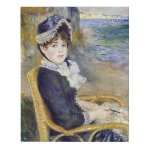 Pierre_Auguste Renoir _ By the Seashore Faux Canvas Print