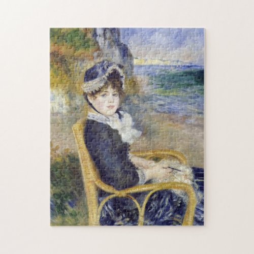 Pierre_Auguste Renoir _ By the Seashore Jigsaw Puzzle