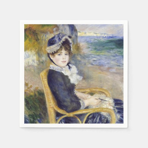 Pierre_Auguste Renoir _ By the Seashore Napkins
