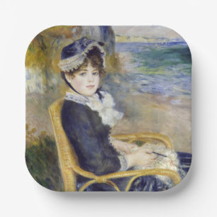 Pierre-Auguste Renoir - By the Seashore Paper Plates