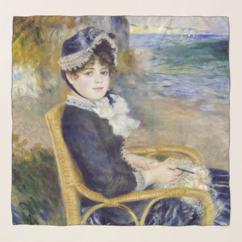 Pierre_Auguste Renoir _ By the Seashore Scarf