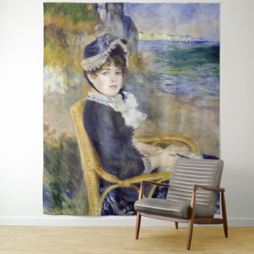 Pierre_Auguste Renoir _ By the Seashore Tapestry