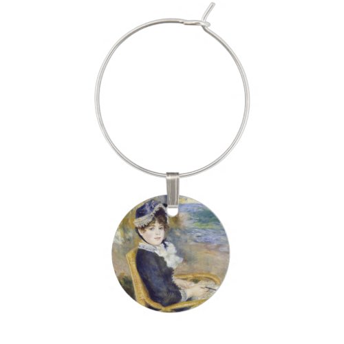 Pierre_Auguste Renoir _ By the Seashore Wine Charm