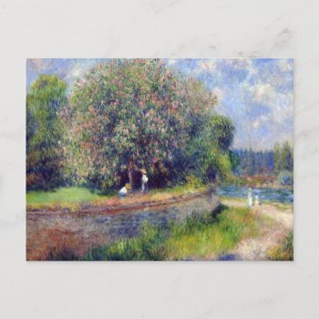 Pierre-auguste Renoir Chestnut Tree Postcard by unique_cases at Zazzle