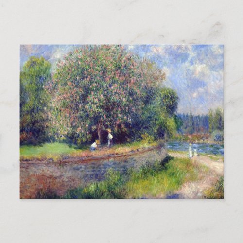 Pierre_Auguste Renoir Chestnut Tree Postcard
