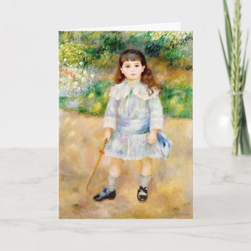 Pierre_Auguste Renoir _ Child with a whip Card