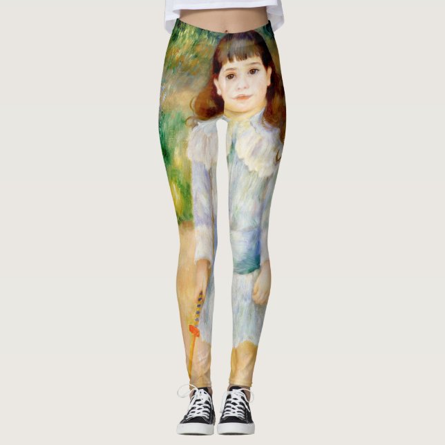 Pierre-Auguste Renoir - Child with a whip Leggings (Front)