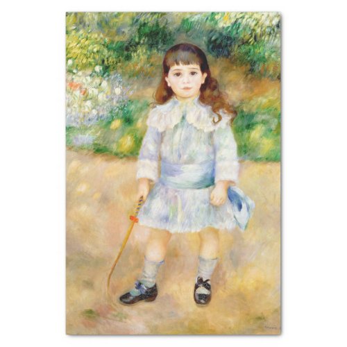 Pierre_Auguste Renoir _ Child with a whip Tissue Paper