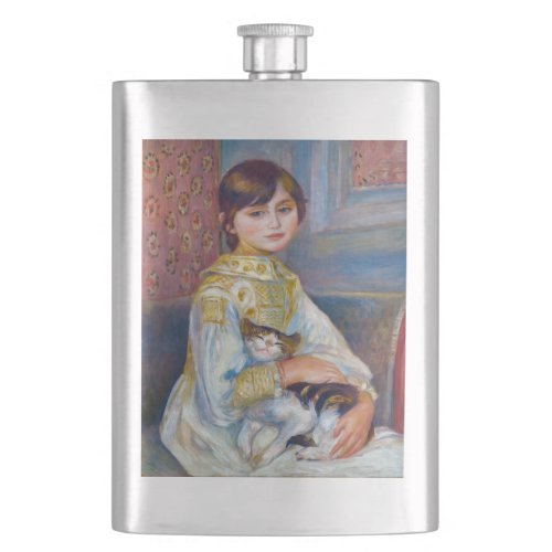 Pierre_Auguste Renoir _ Child with Cat Flask