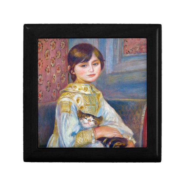 Pierre-Auguste Renoir - Child with Cat Gift Box (Front)