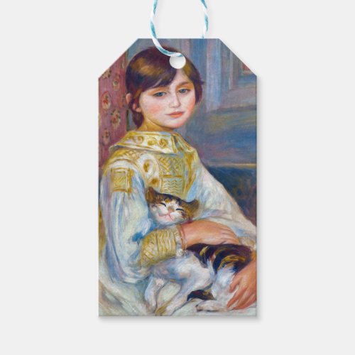 Pierre_Auguste Renoir _ Child with Cat Gift Tags