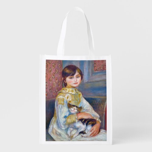 Pierre_Auguste Renoir _ Child with Cat Grocery Bag