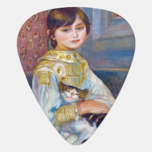 Pierre_Auguste Renoir _ Child with Cat Guitar Pick