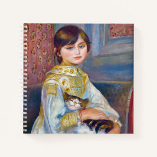 Pierre-Auguste Renoir - Child with Cat Notebook