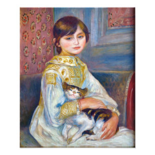 Pierre-Auguste Renoir - Child with Cat Photo Print