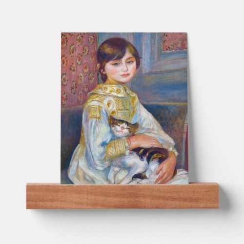 Pierre_Auguste Renoir _ Child with Cat Picture Ledge