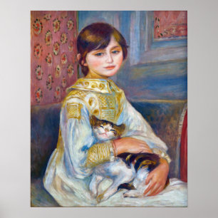 Pierre-Auguste Renoir - Child with Cat Poster